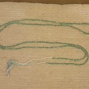 Elegant Green Beaded Necklace